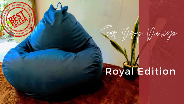 Buy Mollismoons Bean Bag Chair Premium Luxury Bean Bags Classic Fur Bean Bag  for Work from Home Luxury Bean Bag for Home Decor Living Space XXXL Size  for Adult Cover only Online